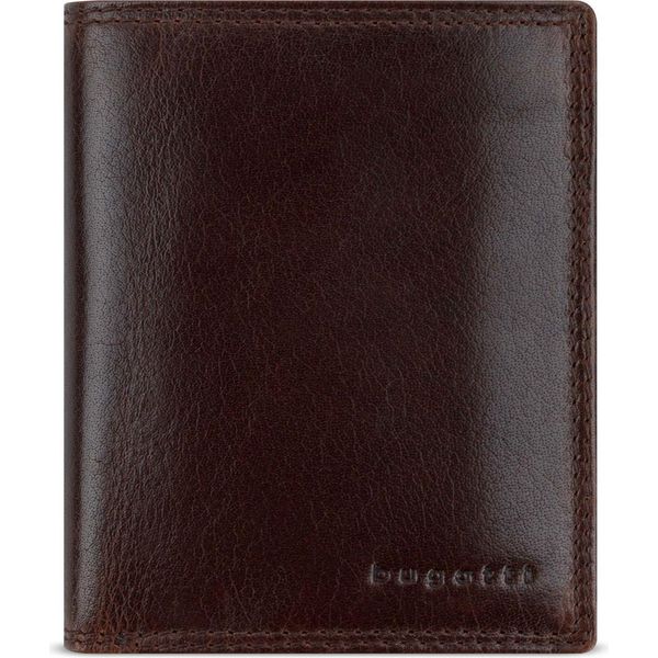 Bugatti Pelle Portafoglio Savona Upright Wallet With Flap 8CC Brown Marrone-image