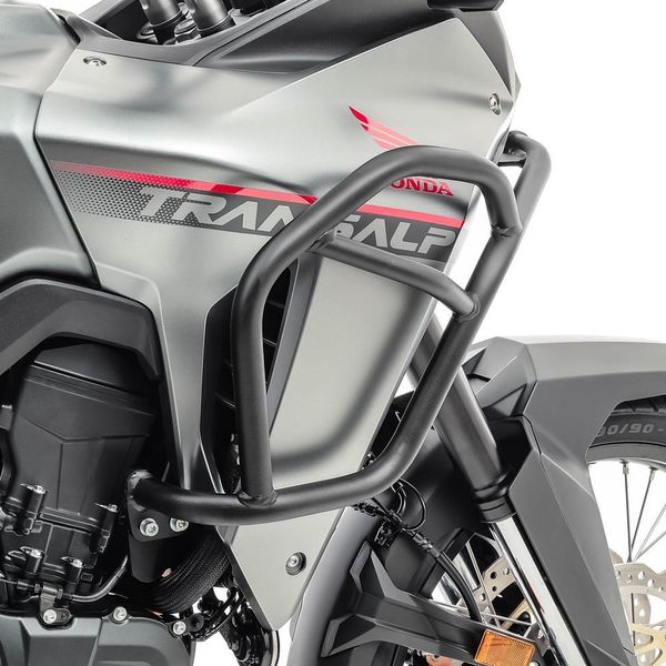 Crash Bar Per Honda Transalp Xl 750 23-24 Barra Di Protezione Serbatoio HG14 Nero-image
