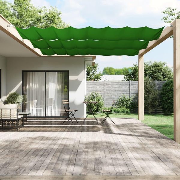 Maison Exclusive - Tenda Da Sole Verticale Verde Chiaro 140X600 Cm Tessuto Oxford-image