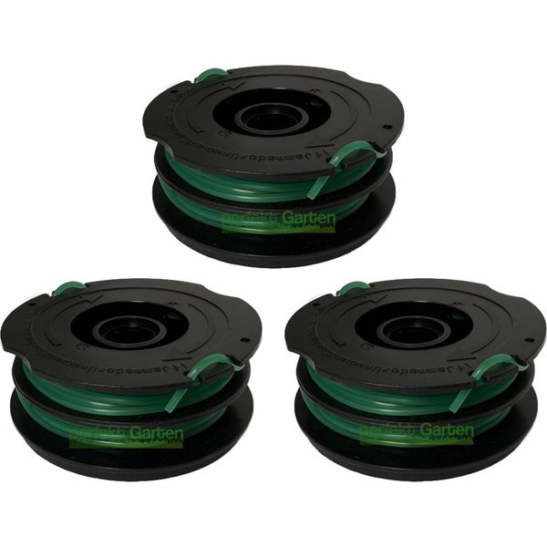 3 X Bobina Di Filo Per Decespugliatore Black & Decker Gl 710 701 716 B 720 741 / A6495-image