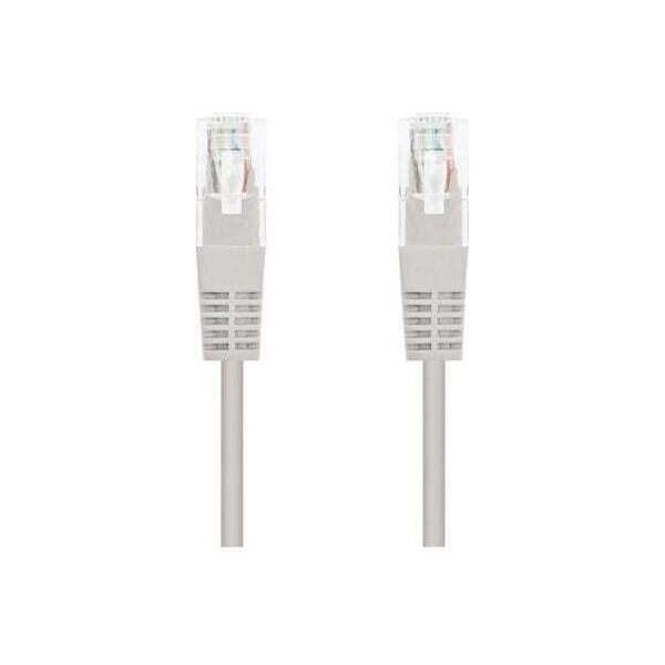 Nanocable 10.20.0100-L30 - Cavo Di Rete Ethernet RJ45 Cat.5E Utp AWG24, Grigio, Cavo Patch 30Cms-image