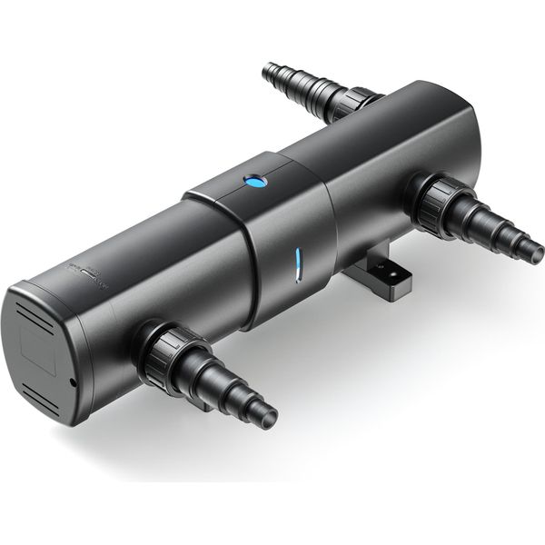 Chiarificatore Per Laghetti Sunsun CUV-224 4500 L/H / 24 W Uvc, Prechiarificatore Per Filtro E Pompa Per Laghetti, Chiarificatore D'acqua Con Lampada Uv, Filtro Luminoso Per Il Controllo Delle Alghe-image