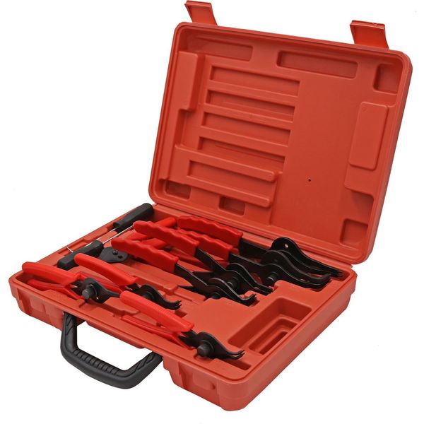 Pinze Per Anelli Di Sicurezza Wiltec 11 Pezzi, 12,7-203 Mm, Pinze Per Anelli Di Sicurezza Per Anelli Esterni E Interni, Set Di Pinze Per Anelli Di Sicurezza In Valigetta-image