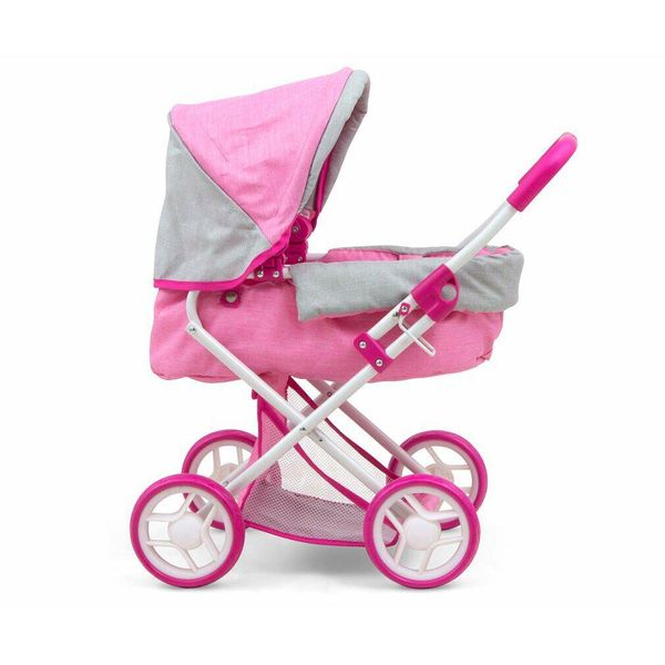 Milly Mally Bambola Carrozzina Alice Prestige Ragazze 67 Cm Rosa/Grigio-image