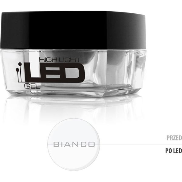 Gel Silcare High Light Led Gel Monofasico A Medio Spessore Bianco, 15G-image