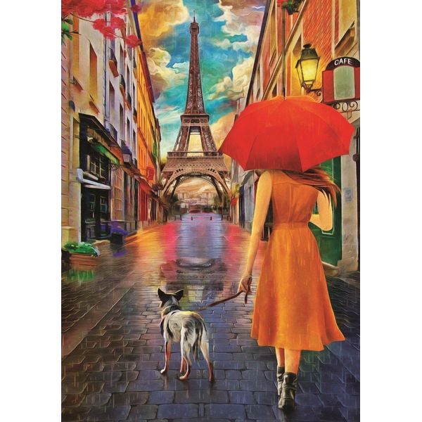 Art Puzzle Puzzle Amicizia Sotto La Pioggia 500 Pezzi-image