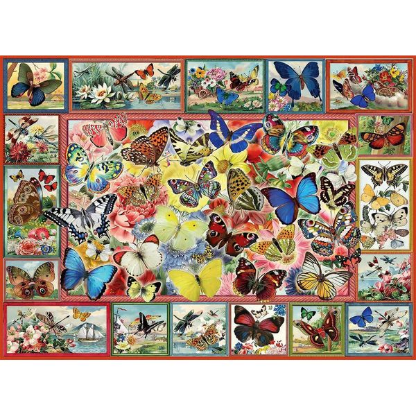 Puzzle Di Anatolia - Barbara Behr: Molte Farfalle, 1000 Pezzi-image