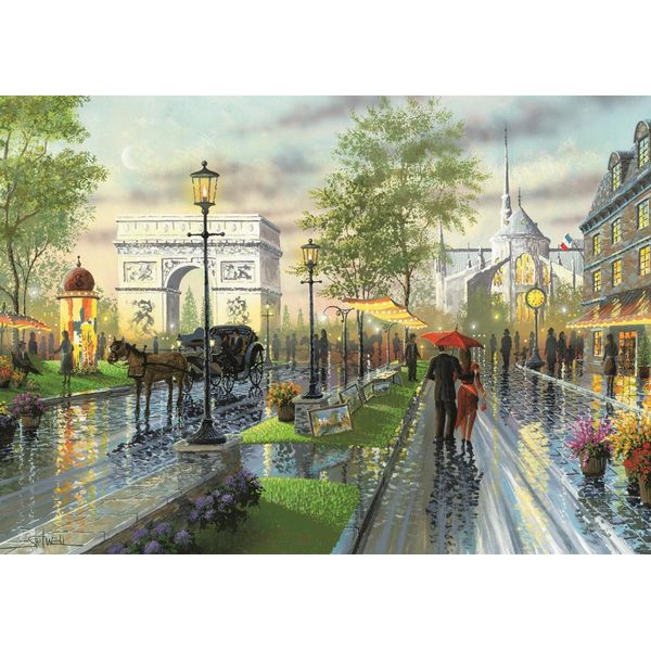 Art Puzzle Puzzle Passeggiata Di Primavera A Parigi 1000 Pezzi-image
