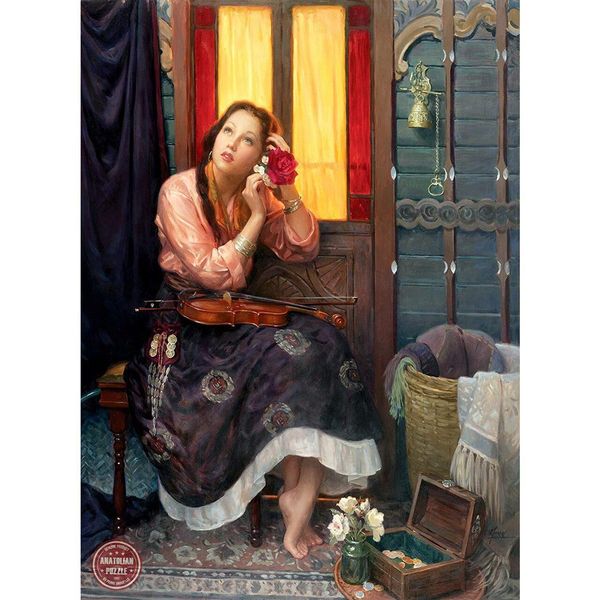Puzzle Anatoliani Rosa Cremisi 1000 Pezzi-image