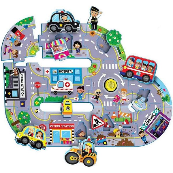 Puzzle Per Bambini Reig Busy City 11 Pezzi-image