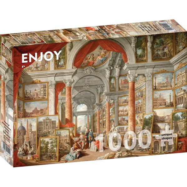 Enjoy Puzzle Paolo Panini: Veduta Di Roma Moderna 1000 Pezzi-image