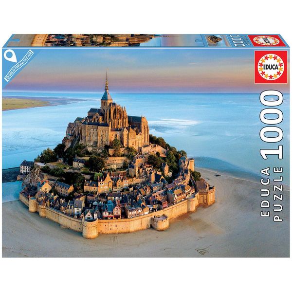 Educa - Mont Saint-Michel Puzzle Da 1000 Pezzi-image