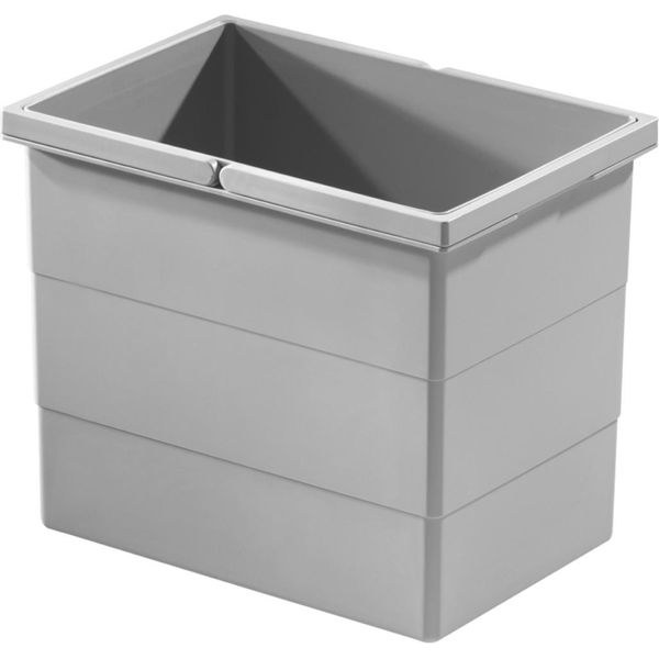 Hailo Cestino Interno 1102459 Grigio Chiaro 15 L 320 X 226 X 255 Mm 2 Maniglie-image
