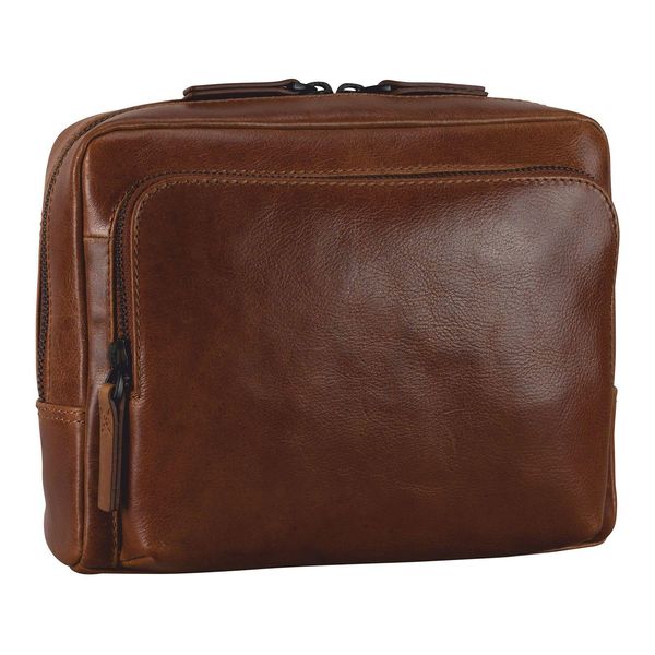 Leonhard Heyden Pelle Borsa A Tracolla Porto Crossbody Bag Brown Marrone-image