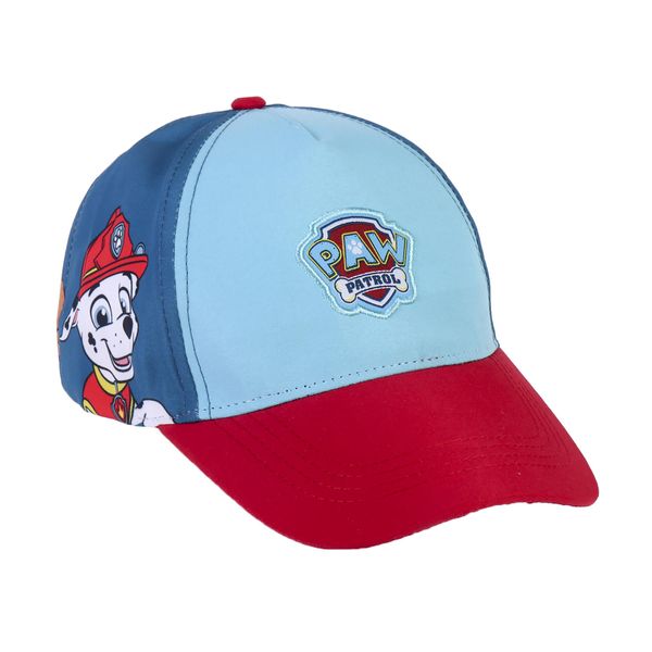 Berretto Estivo Paw Patrol - Berretto Per Bambini Con Stampa E Protezione Uv Rosso-image