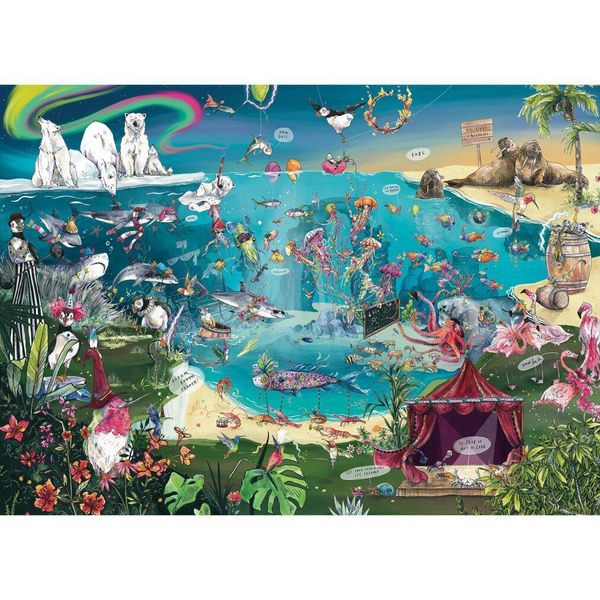 Gibsons Puzzle Animal Society 1000 Teile-image