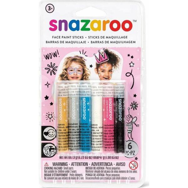 Snazaroo Colori Per Il Viso A Matita - Ragazze-image