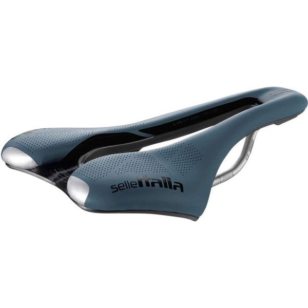 Selle Italia Slr Boost Gravel Ti 316 Superflow S3 Blu Granito-image