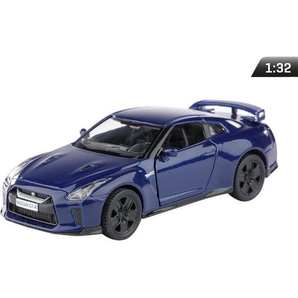 Modello In Scala 1:32, Rmz Nissan GT-R (R35), Blu Scuro-image