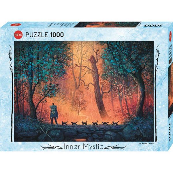 Heye Puzzle Mistico Interiore: Marcia Attraverso La Foresta 1000 Pezzi-image
