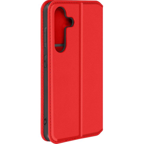 Avizar, Custodia Galaxy S24 / S25 Folio Con Scomparto Per Carte E Supporto, Rosso-image