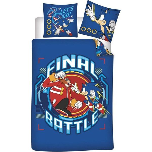 Sonic Bettbezug Final Battle 140 X 200 Cm-image