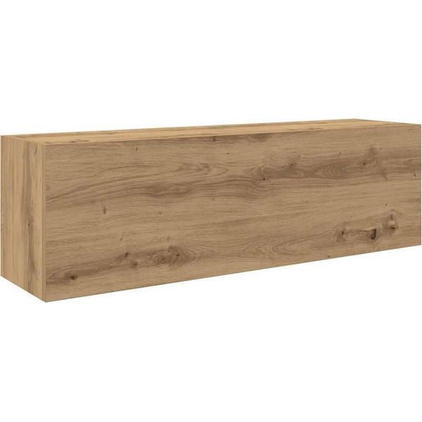 Vidaxl Armadio A Muro Per Bagno Artisan Oak 100X25X30 Cm Materiale A Base Di Legno-image