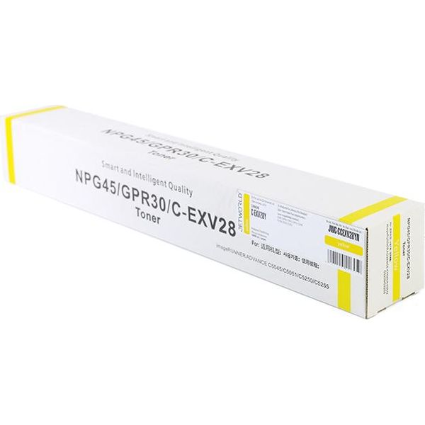 Toner Jetworld Giallo Canon C-EXV28Y Zamiennik CEXV28Y-image