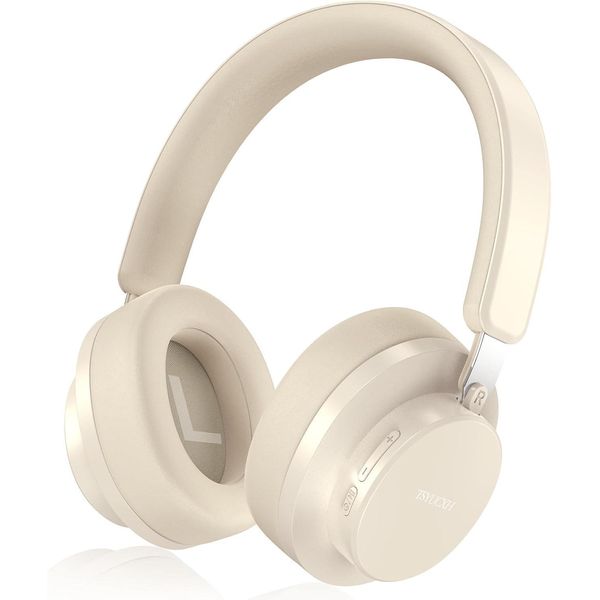 Cuffie A Cancellazione Di Rumore Bluetooth Senza Fili, Cuffie Over Ear Bluetooth Con Microfono, 65 Ore Di Autonomia, Chiamate Chiare, Comfort In Viaggio-image