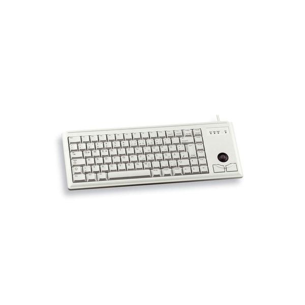 Tastiera Compatta Cherry Slim Line G84-4400 - Tastiera - 84 Tasti Azerty - Grigio-image