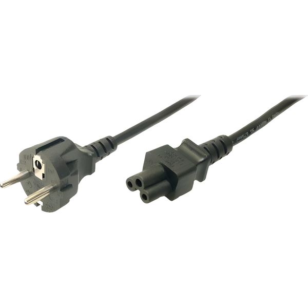Logilink Cavo Di Alimentazione Logilink CP093 Nero 1,8 M Accoppiatore C5 CEE7/7-image