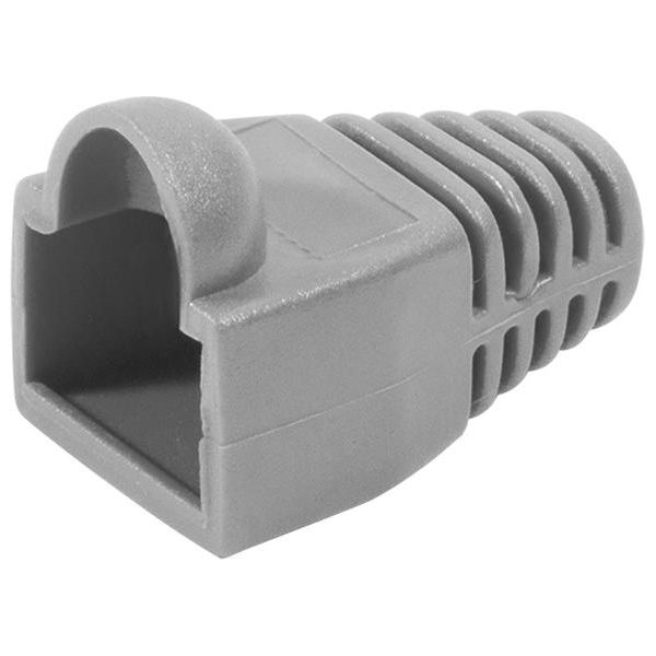 Manicotto Di Protezione Da Piegatura Logilink Per Spine RJ45 Grigio 100 Pezzi-image