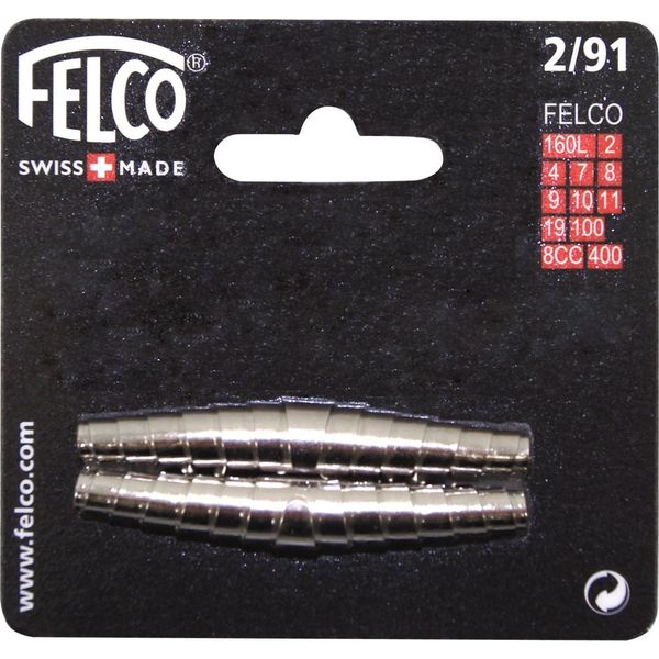 Felco 291- Molle Di Ricambio Per Felco No. 2/4/7/8/9/10/11, Argento (Confezione Da 2)-image