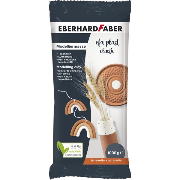 Eberhard Faber 570183 Eberhard Faber Modelliermasse Efa Plast Classic, Terrakotta-image