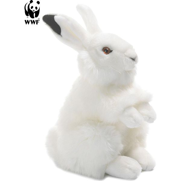 Wwf Peluche Coniglio Delle Nevi (24 Cm) Realistico Peluche Animale Di Peluche Coniglio Coniglio-image