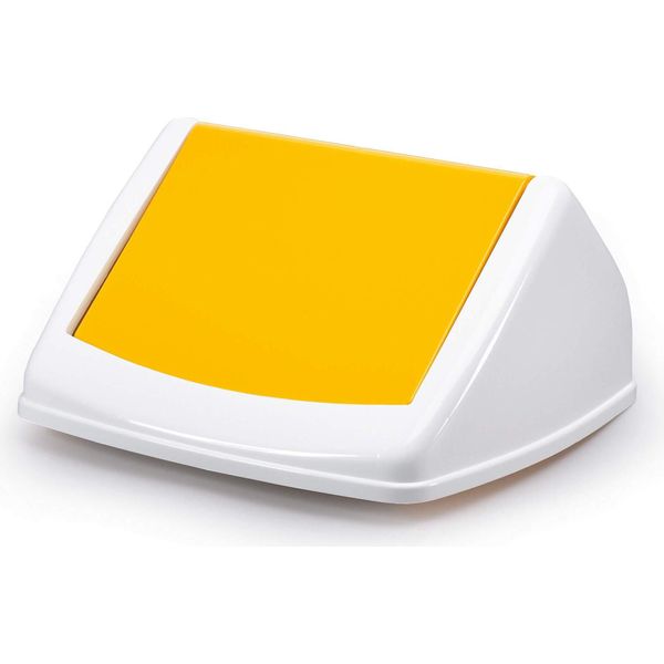 Durable Coperchio Basculante Rettangolare Per Durabin® 40L , Giallo, 1801574013-image