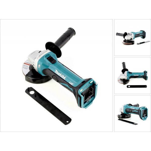 Makita Bga 452 Z Smerigliatrice Angolare A Batteria 18V 115Mm - Senza Batteria, Senza Caricabatterie-image