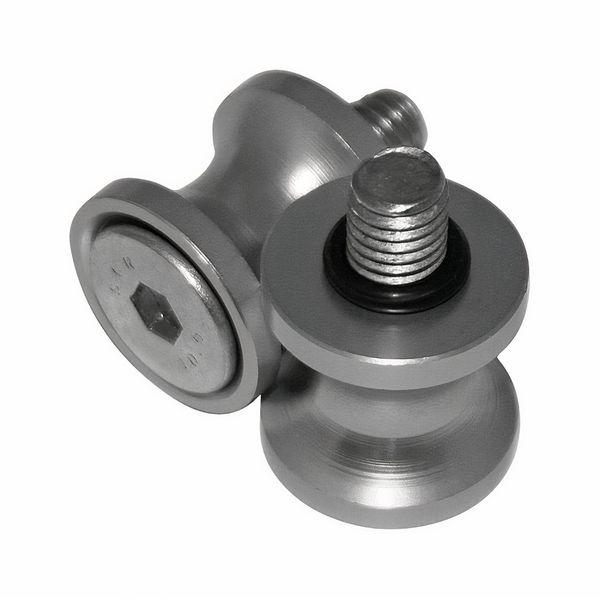 Forniture Per Officina Bobine, Alluminio, Argento, M8 X 1,25 Mm, Coppia-image