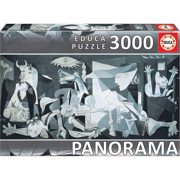 Educa 11502, Guernica, Puzzle Panoramico Di 3000 Pezzi Per Adulti E Bambini A Partire Dai 14 Anni, Pablo Picasso-image