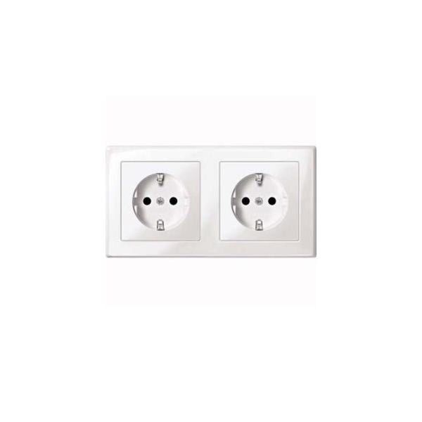 Merten MEG2328-1419 Presa Di Corrente Cee 7/3 Bianco (MEG2328-1419)-image