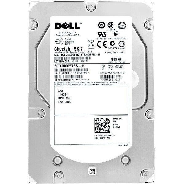 Disco Rigido Dell ST3300657SS-H 146GB 15000Rpm Sas 3,5'' Pollici 01DKVF-image