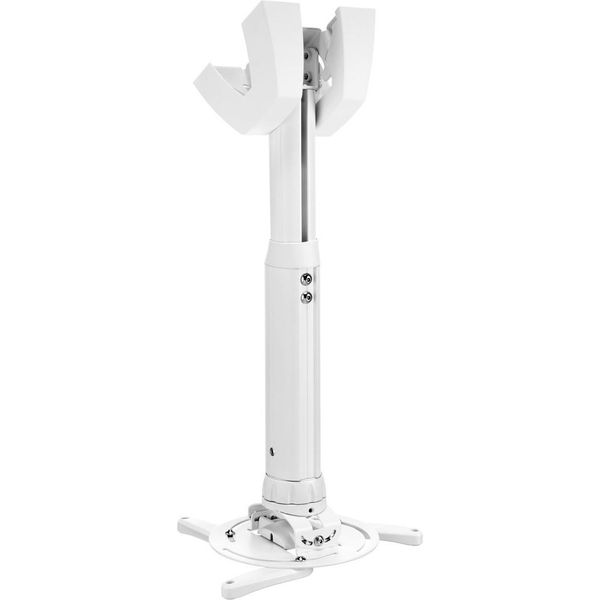 Supporto A Soffitto Per Proiettore PPC1540 Di Vogel, Regolabile, Max 20 Kg, Bianco-image
