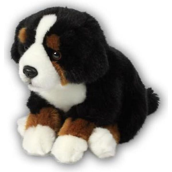 Peluche Anna Club - Cane Da Montagna Bernese (20 Cm) Peluche Realistico Per Cani-image