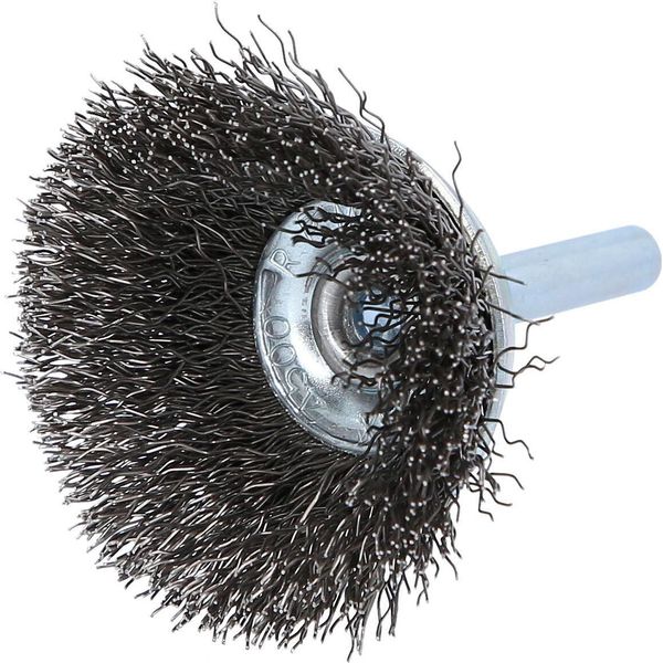 Ks Tools Spazzola A Tazza In Acciaio Inox 0,3 Mm, ø 38 Mm, 340.0011-image