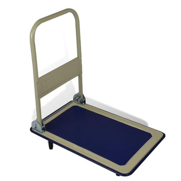 Carrello A Piattaforma In Alluminio Kinzo Carrello Di Trasporto Carrello A Mano 150 Kg-image