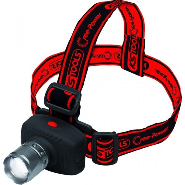 Ks Tools Lampada Frontale A Led Con Messa A Fuoco Cree Power 100 Lumen 550.1238-image