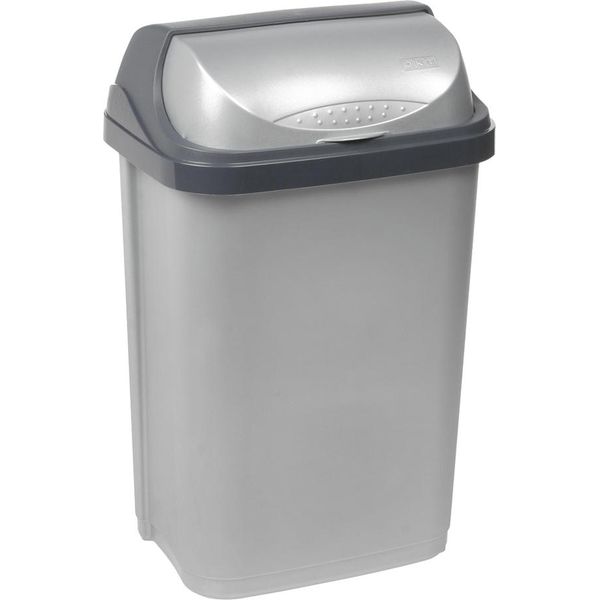 Keeeper 1045416000000 Keeeper AbfallbehäLter "Rasmus"", 25 Liter, Silber"-image
