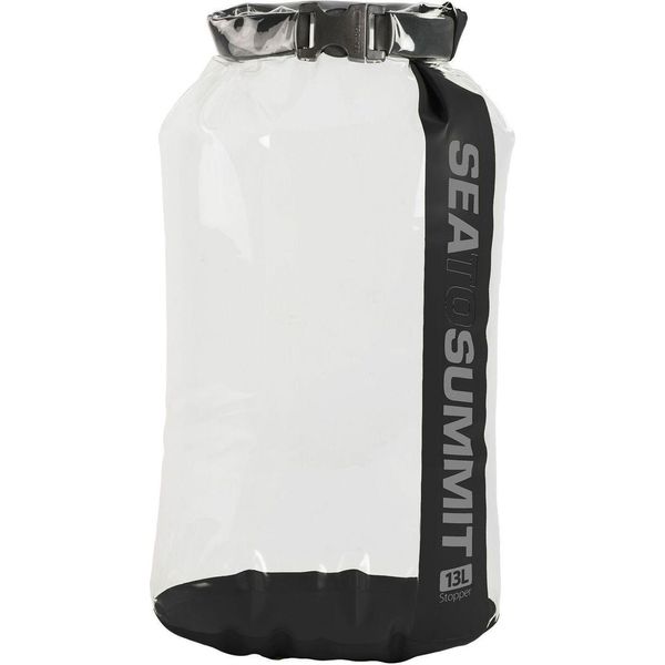 Sea To Summit Borsa Da Viaggio Clear Stopper Dry Bag 13L Black Nero-image