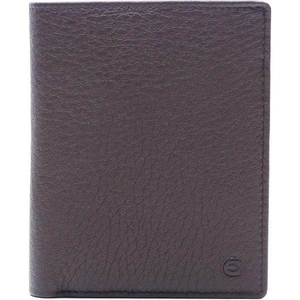 Esquire Pelle Portafoglio Deer Cardsafe Wallet High Brown Marrone Scuro-image