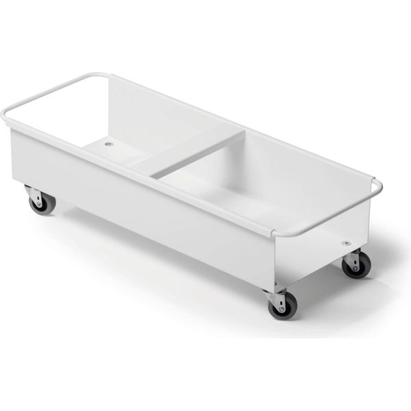 Durable Carrello Rettangolare Per 2 Durabin® 40L , Bianco, 1801622010-image